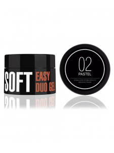 Easy duo gel Soft "Pastel" 02, 35 gr
